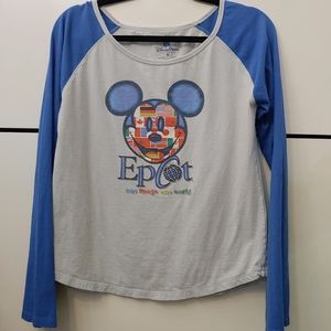 Disney Shirt Mickey Mouse Epcot Size Medium